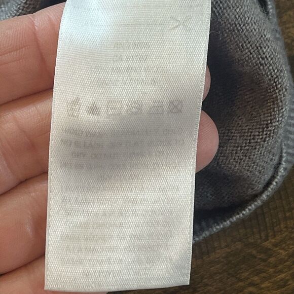 Pendleton Short Sleeve Merino Wool Sweater‎ Shirt Womens Sz XS Gray Pocket Top - Picture 4 of 8